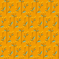 Cute floral seamless pattern background N11