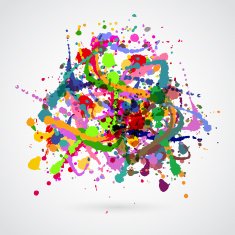 Hand painted watercolor texture