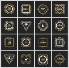 Monogram luxury logo N21