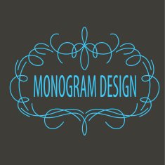 luxury monogram design template elegant line art business sign b N15