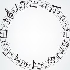 Music Notes Border N5
