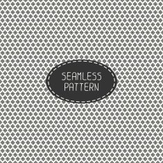 Geometric line seamless pattern with rhombus square Background Hand drawn N4