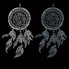 Dream Catcher Decorative Vector illustration N4