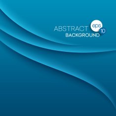Abstract modern background with blue waves N2