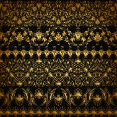 Horizontal elements decoration vector N22