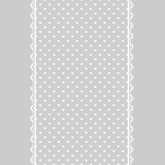 lace frame on gray background N2