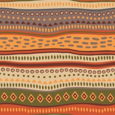 Abstract ethnic geometric pattern
