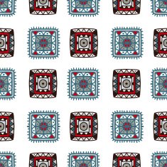 Abstract ethnic seamless pattern N26