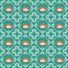 Asian Wallpaper Pattern N70