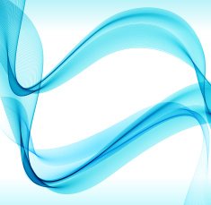 Abstract colorful blue vector waved background N2