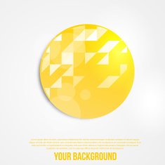 Vector abstract circles template Object web N24