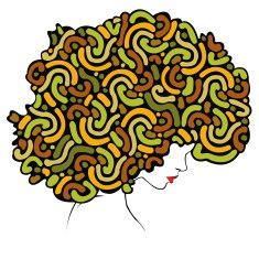colorful hair - Illustration N2