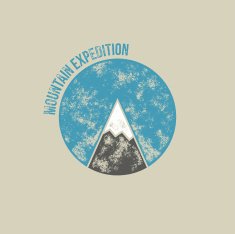 Mountain Expedition T-Shirt Vector Design N2
