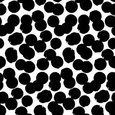 Ditsy vector polka dot pattern N8