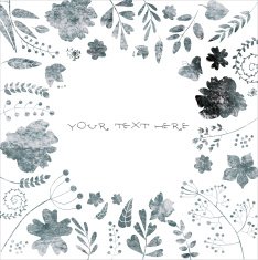 graphite flowers N2
