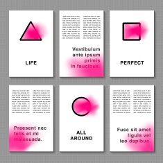 Journaling business cards templates N3