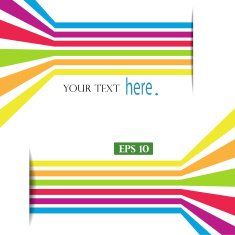 Abstract colorful straight lines