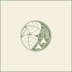 Design element in art nouveau style N3