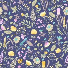 Seamless pattern with flowers N50