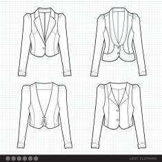 Fashionable lady clothes N4