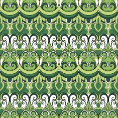 Seamless Abstract Tribal Pattern (Vector) N36