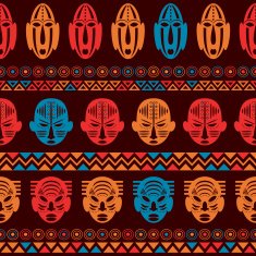 African Tribal Pattern Ethnic ornament N36