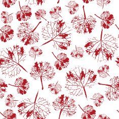 crazy beautiful watercolor pattern of leaves handmade painted N5