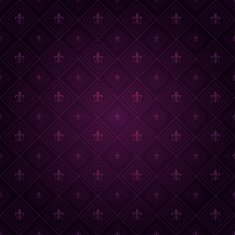 Vintage Pattern Wallpaper Purple Color N30