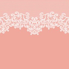 Vintage lace invitation card N39
