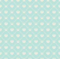 Seamless Pattern Vintage Wallpaper N240
