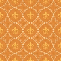 Seamless Pattern Vintage Wallpaper N245