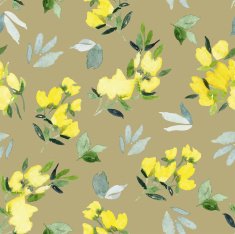 Watercolor flower pattern N158
