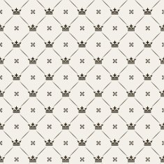 Seamless pattern Vector Retro N20