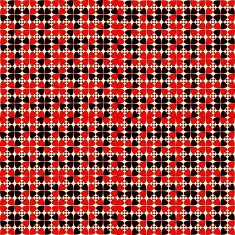 abstract red heart pattern background