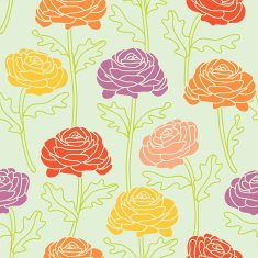 floral seamless pattern N326