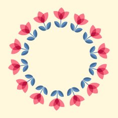 Scandinavian flowers N26