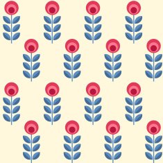 Scandinavian flowers N27
