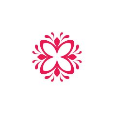 Symmetric ornament vector sign N3