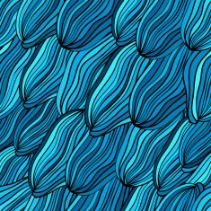 Abstract seamless background consisting of colorful lines