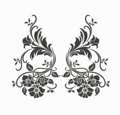 Flower motif N4