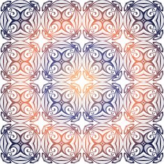 Seamless Vintage Lace Pattern (Vector) N89