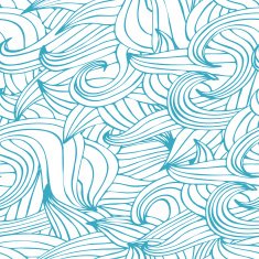 Abstract seamless texture hair type Vector illustration
