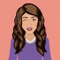 Pop art design N125