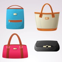 Female bags illustration