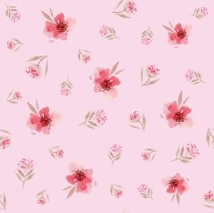Watercolor flower pattern N161