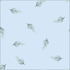 Seamless pattern watercolor flowers N40