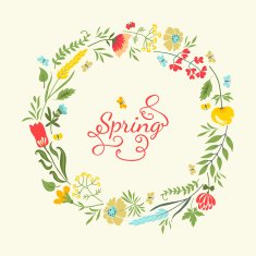 Floral wreath N9