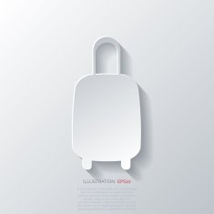 Traveling bag icon N4