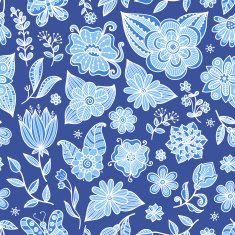Seamless Floral Pattern N757