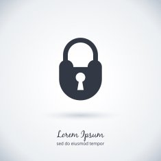 Lock logo symbol